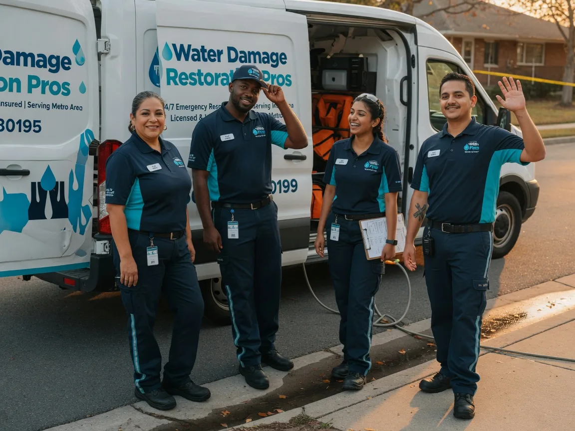 Water Damage Restoration company in Manvel, ND